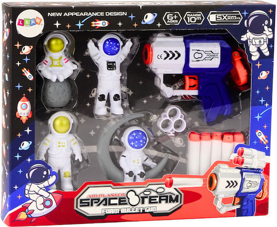 Space Astronauts Soft Dart Gun Set Kids' Pistol 13cm