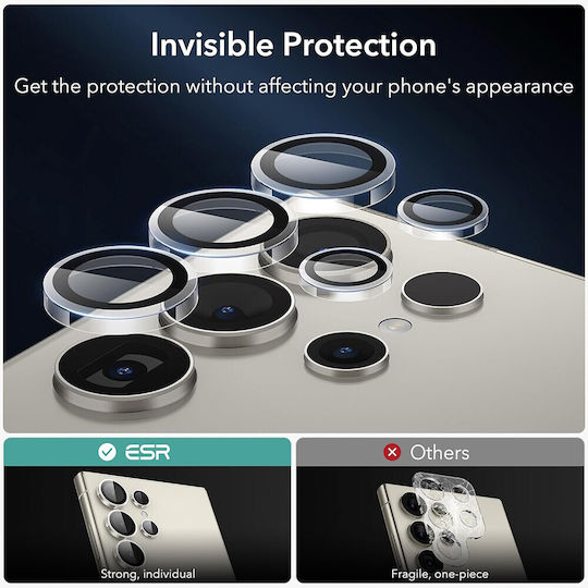 ESR 2-pack Προστασία Κάμερας Tempered Glass Διάφανο για το Galaxy S24 Ultra