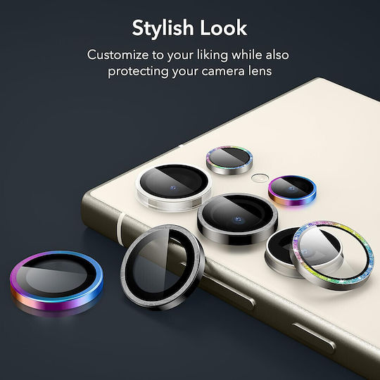 ESR Lens Protector Camera Protection Tempered Glass Chromatic for the Samsung Galaxy S24 Ultra