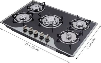 Gas Cooktop Autonomous 77x51εκ.