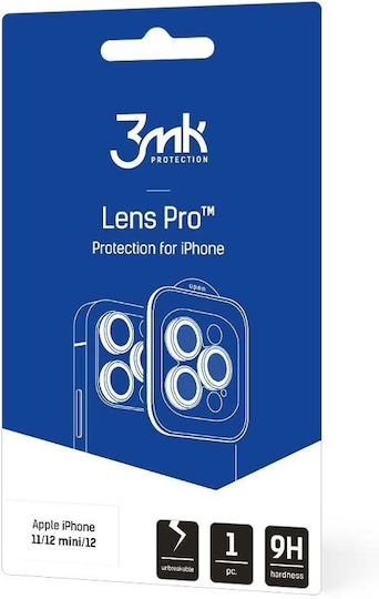 3MK Lens Protection Pro Protecție Cameră Tempered Glass Negru pentru Galaxy S22 Ultra 5G