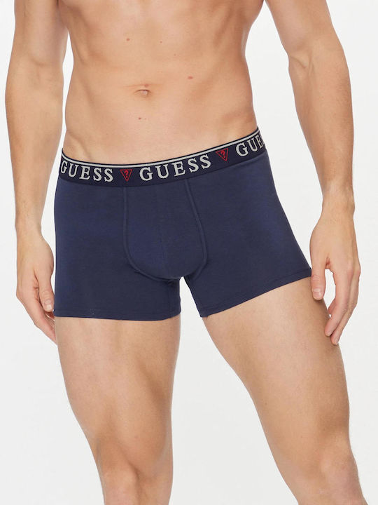 Guess Boxeri pentru bărbați Gone Wild Blue 3Pachet