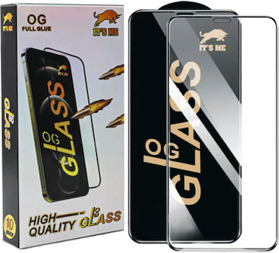 Og Full Glue Full Face Tempered Glass Black (Redmi Note 10 5G / Poco M3 ProTCL 10 5G)