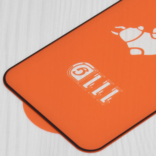 Techsuit 111d Adeziv complet Full Face Tempered Glass Negru (Oppo Reno11 F)