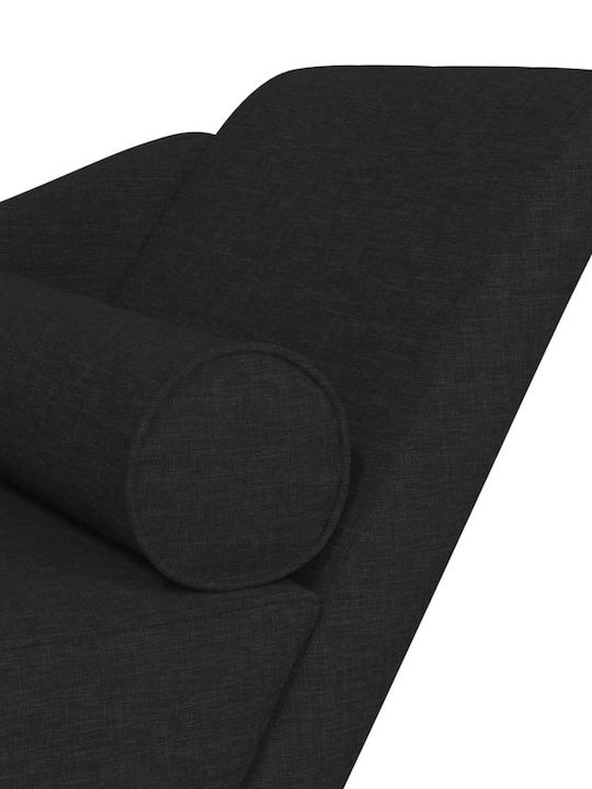 Fabric Recliner Black