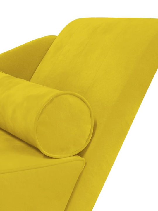 Fabric Recliner Yellow