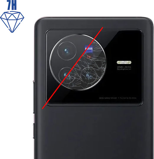 3MK 4 Pack Lens Protection Προστασία Κάμερας Tempered Glass Διάφανο για το Vivo X80 Pro