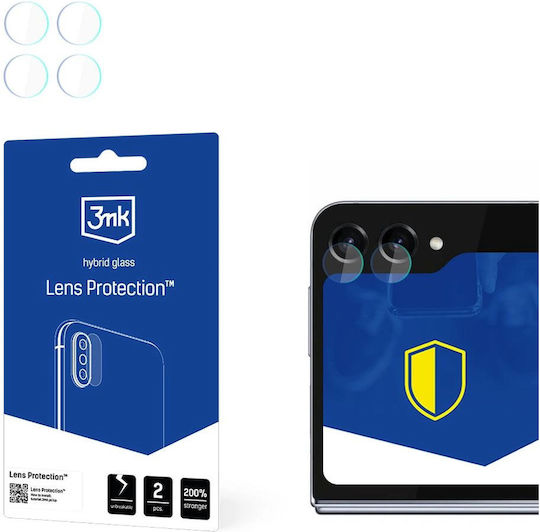 3MK Lens Protection Προστασία Κάμερας Μεμβράνη Διάφανο για το Galaxy Z Flip5