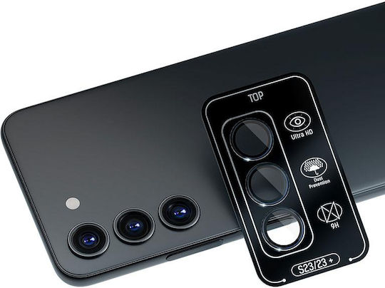 3MK Lens Protection Pro Camera Protection Tempered Glass Black for the Galaxy S24
