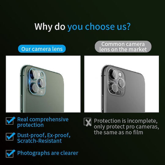 Bestsuit Flexible Hybrid Glass Προστασία Κάμερας Tempered Glass Διάφανο για το iPhone 15 / 15 Plus