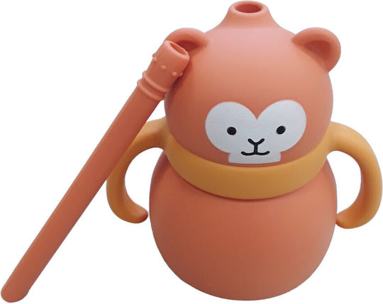 Παγούρι Σιλικόνης Λαβές 200ml Toddler Monkey 32116000004