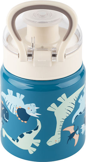 Sigikid Kinder Edelstahlflasche 400ml Dinosaurier