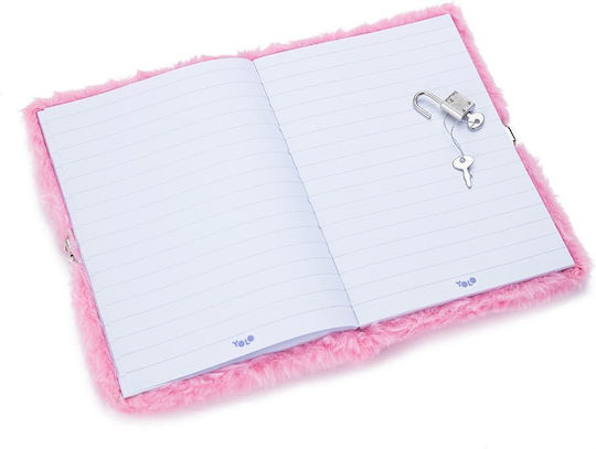 Yolo Notebook A5 Ruled with Padlock Birthday Cake