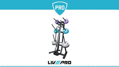 Live Pro Body Pump Weight Stand for Weight Plates