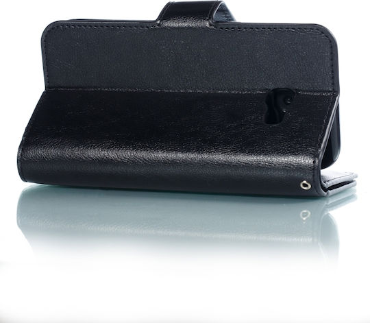 Book Leather / Synthetic Leather / Silicone Black (Galaxy A5 2017)