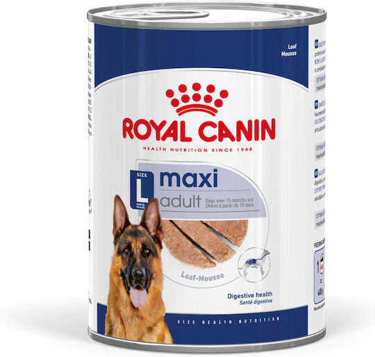 Royal Canin Maxi Adult Loaf Pate for Large Breed Adult Dogs 410g