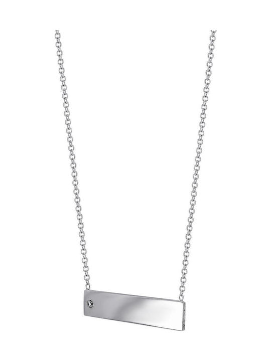 Kiriakos Gofas Charm Ausweis aus Weißgold 9 K