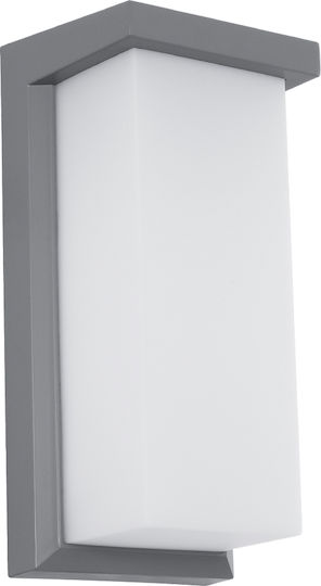 GloboStar Loft Επιτοίχια Εξωτερική Πλαφονιέρα LED IP65 18W με Φυσικό Λευκό Φως 24.5x11x9.5εκ.