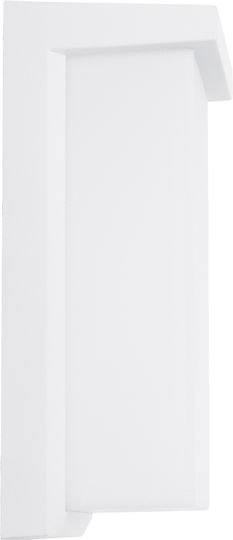 GloboStar Loft Επιτοίχια Εξωτερική Πλαφονιέρα LED IP65 18W με Φυσικό Λευκό Φως 24.5x11x9.5εκ.
