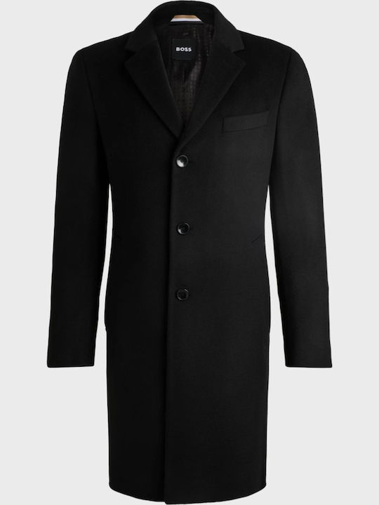 Мъжко палто Black