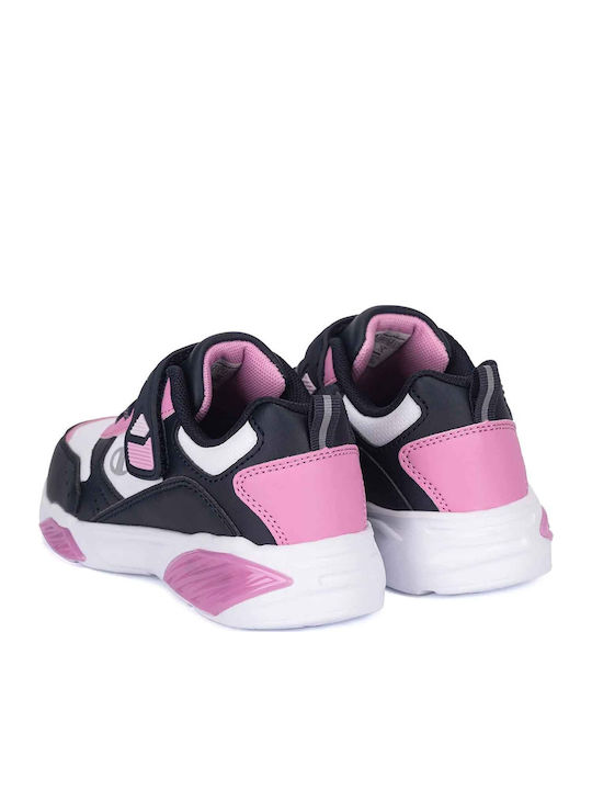 Wave Pu Low Cut K Αθλητικά Παιδικά Παπούτσια Running με Σκρατς Ροζ