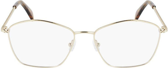 Lanvin Metal Eyeglass Frame Yellow LNV2103-703