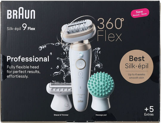 Braun Silk-Epil Αποτριχωτική Μηχανή Epilator για Πρόσωπο & Σώμα
