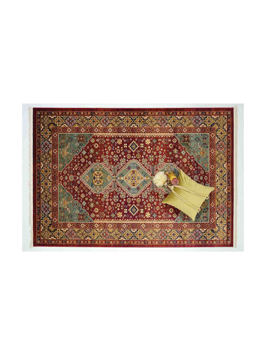 Ezzo Orient B811a A Rug Fireplace Rectangular Al Red