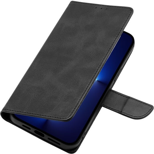 Wallet Δερμάτινο / Δερματίνης / Σιλικόνης Μαύρο (Oppo Reno10)