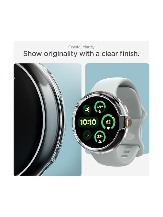 Spigen Thin Fit σε Διάφανο χρώμα για Google Pixel Watch 3, 2, 1