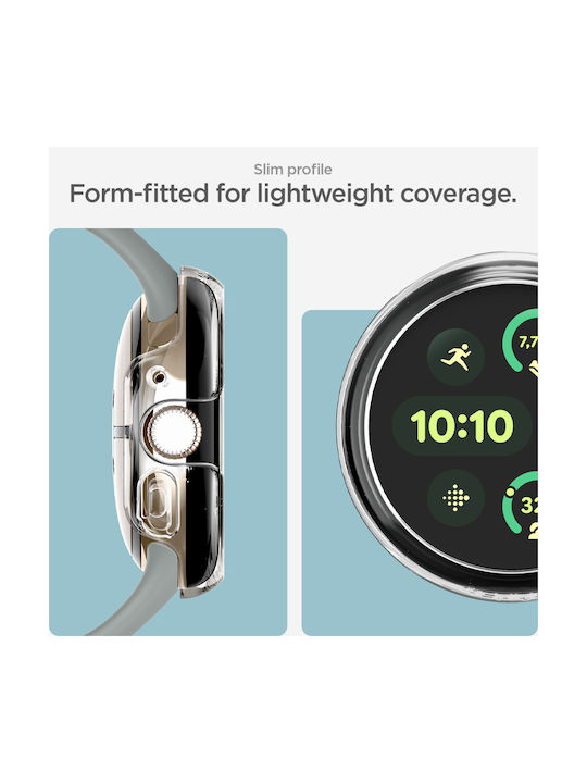 Spigen Thin Fit σε Διάφανο χρώμα για Google Pixel Watch 3, 2, 1