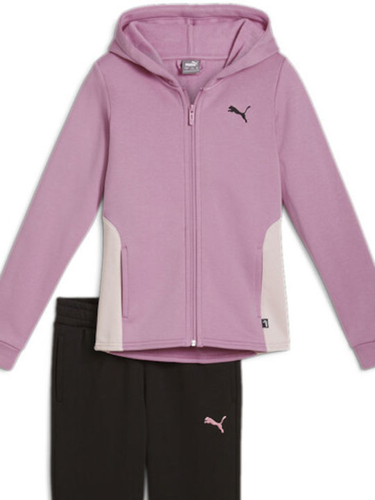 Kinder Sweatpants Set - Jogginganzug Rosa 2Stück