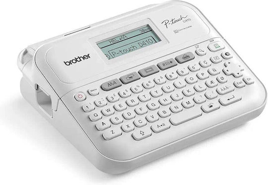 Brother P-touch Tragbarer Etikettendrucker in Weiß Farbe