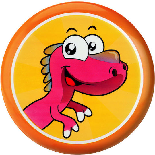 Flying Disc Frisbee Dinosaur Orange 20 Cm