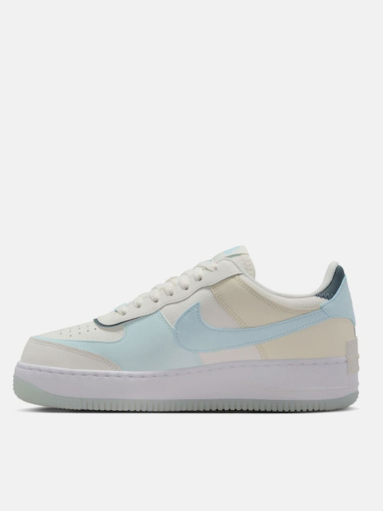 Air Force 1 Shadow Flatforms Sneakers Black