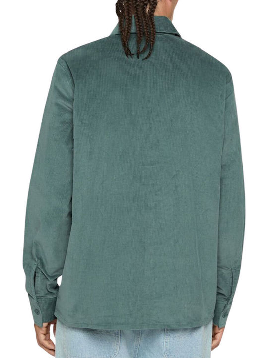 Dickies Shirt Cămașă Bărbătească Cu mânecă lungă Corduroy Lincoln Green