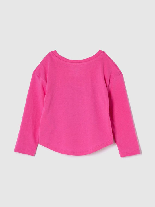 GAP Kinderhemd Langarm fröhliches Pink Graphic