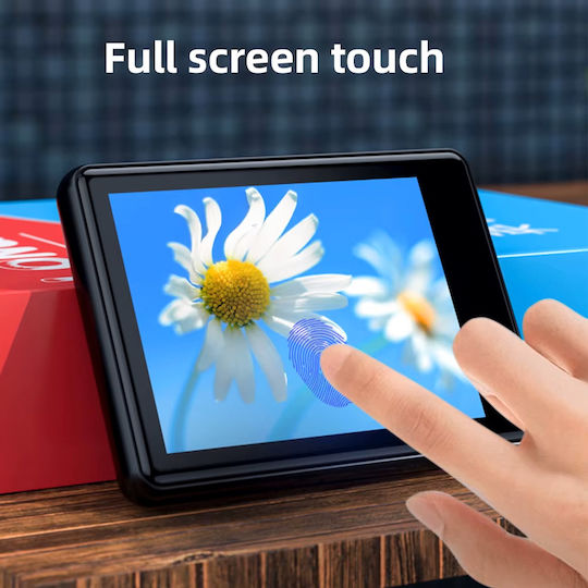 Ruizu MP3 плейър (16GB) с TFT Сензорен Екран 2.8" Черен M20-16GB