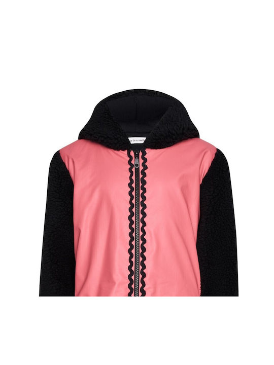 Two In A Castle Kids Casual Jacket Pink