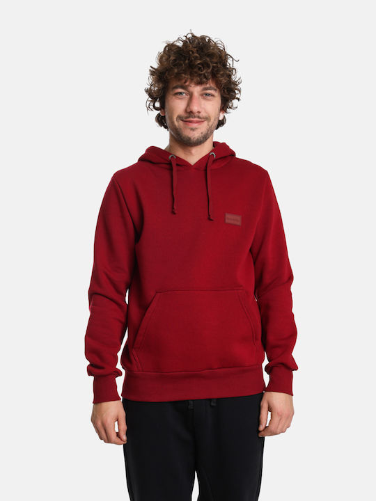 Paco & Co Herren Sweatshirt Burgundisch