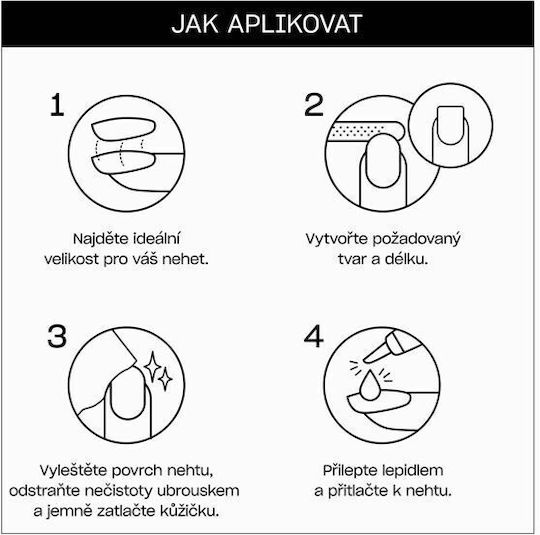 OPI Tips Νυχιών 30τμχ NVA5196078
