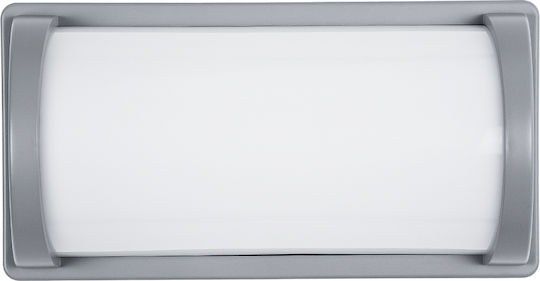 GloboStar Celestial Επιτοίχια Εξωτερική Πλαφονιέρα LED IP65 15W με Φυσικό Λευκό Φως 26x9x13.5εκ.