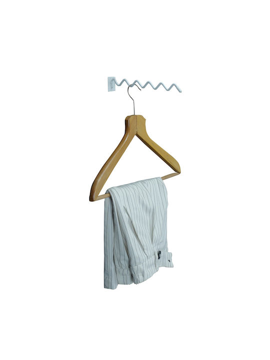 Uncle George Metallic Kitchen Hanger 23x3x3cm White