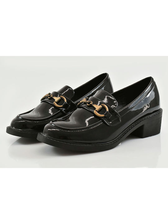 Envie Shoes Women's Moccasins in Black Color