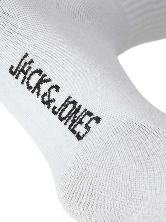 Jack & Jones Ανδρικές Κάλτσες Λευκές 3Pack