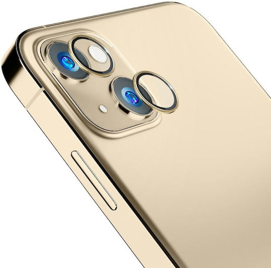 3MK Camera Protection Tempered Glass Gold for the iPhone 14 / 14 Plus