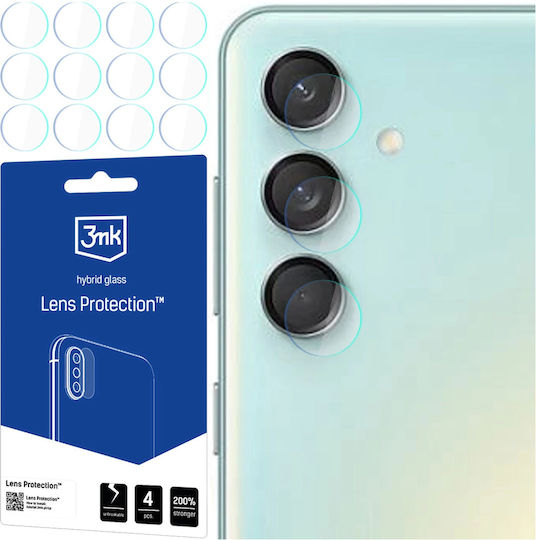 3MK Camera Protection Tempered Glass Transparent for the Samsung Galaxy M55