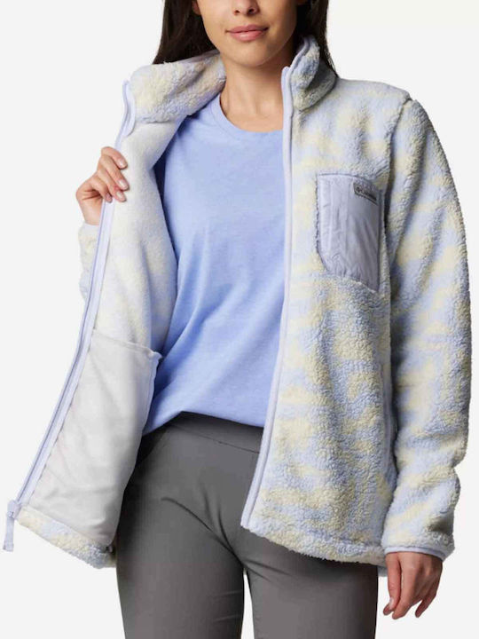 Columbia West Bend Ii Women's Cardigan with Zipper Light Purple