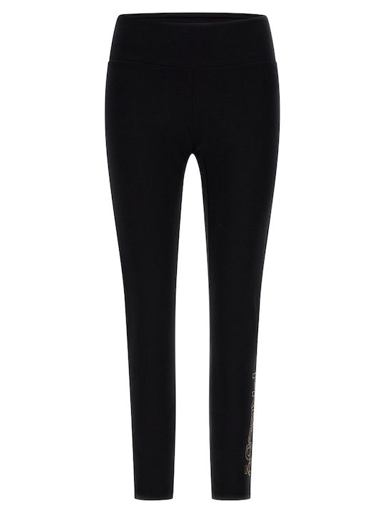 Freddy Women's Training Legging High Waisted with Fleece Lining Black