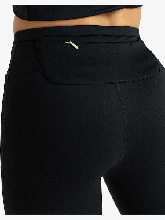 Waves Of Warmth Training Γυναικείο Cropped Κολάν Ψηλόμεσο True Black